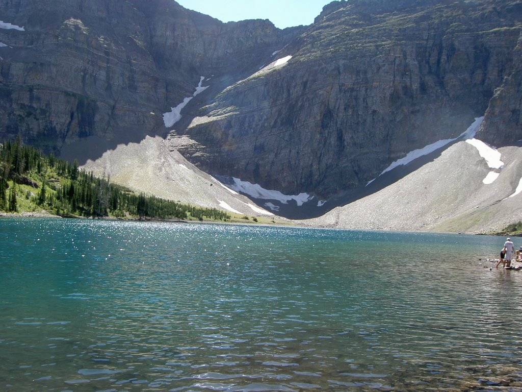 Crypt Lake by R. Sieben