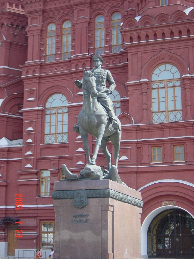 Monument to Marshal Jykov by gumbase