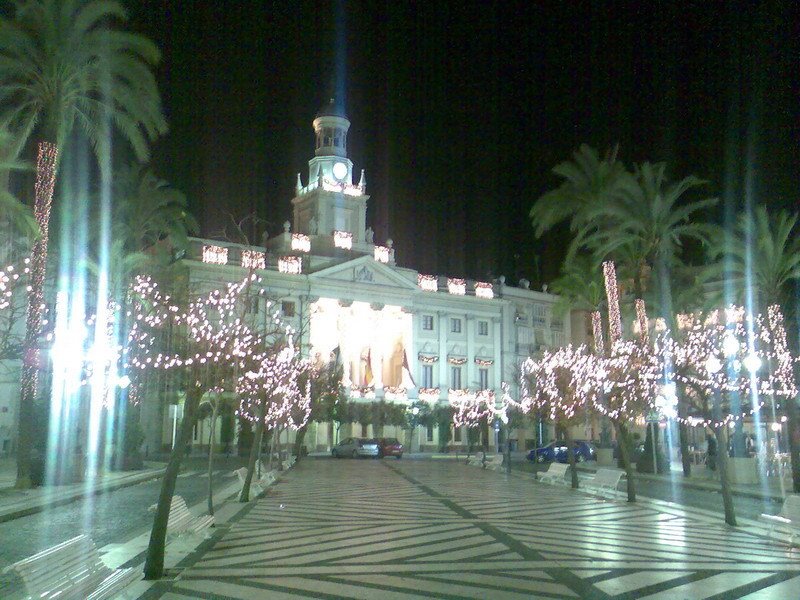 Ayuntamiento de Cadiz en Navidad by cadmus30