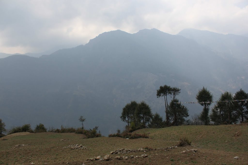 View from Lukla by Sergey Ilyukhin