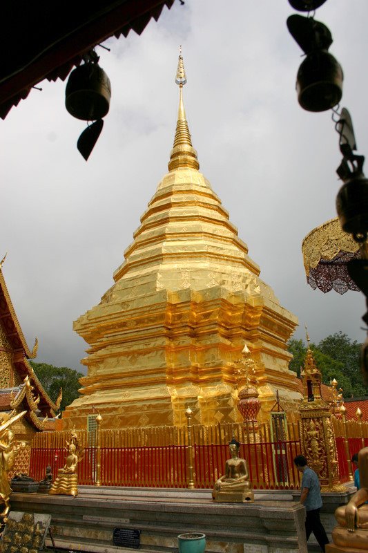 Main Stupa, Wat Phra That by John Healey