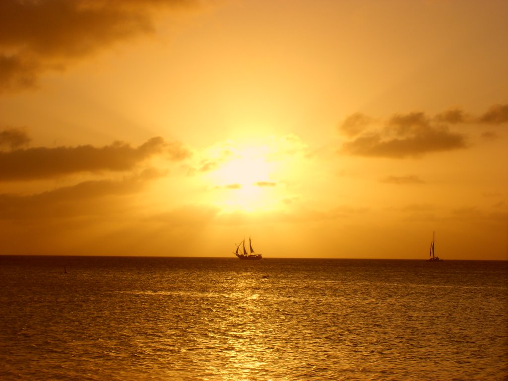 Tramonto ad Aruba by modonati