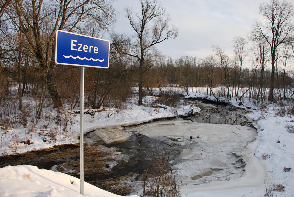 Ezere river by Liga K