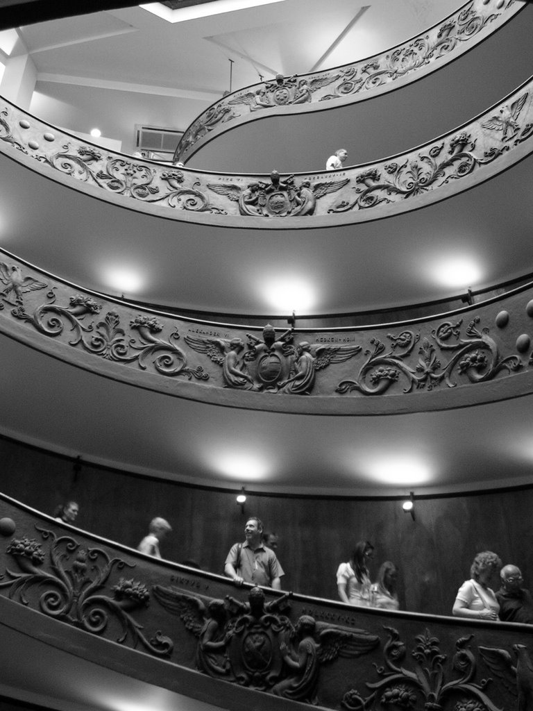 Staircase at the museum by shirv13