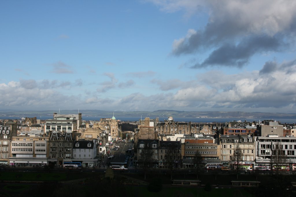 Edinburgh - View from Castle by seaflower