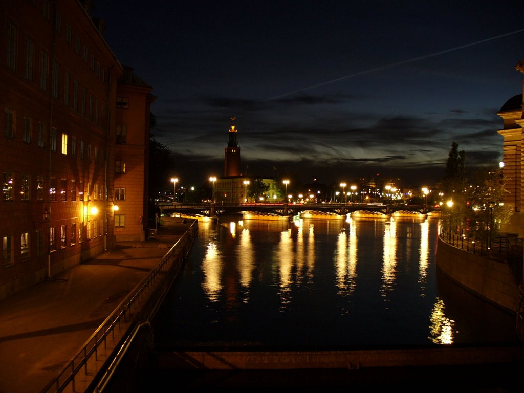 Stockholm bei Nacht by drc.schlegel