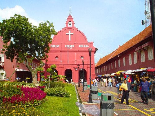 Christ Church at Malacca, Malaysia by Storm Crypt