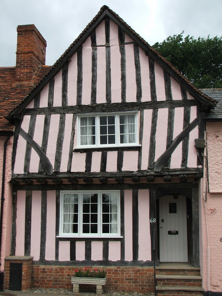 Timber-framed house, Church Street, Lavenham by John Goodall