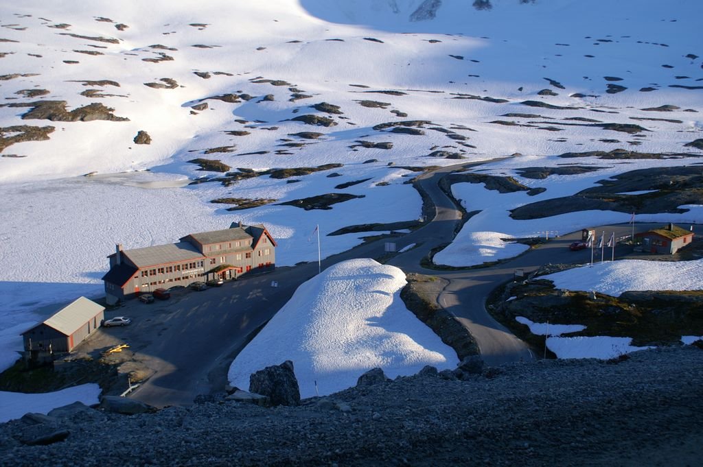 Entrance Dalsnibba by Peter van de Haar