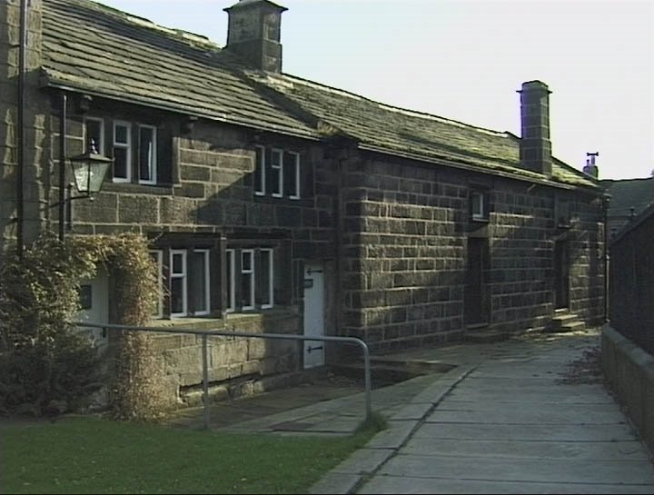 Cottages, edge of Churchyard by websage