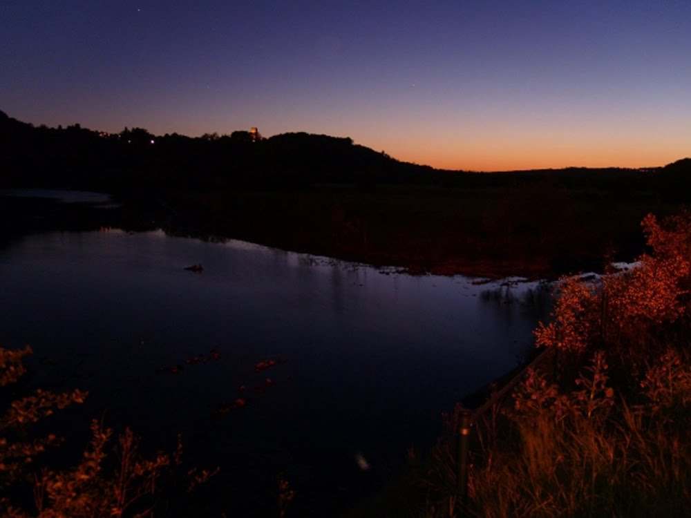 Toter Ruhrarm mit Burg Blankenstein - Mittlere Fotoqualität by Arndt Stelter