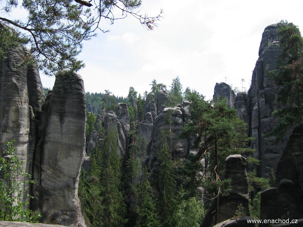 Adršpach by www.enachod.cz