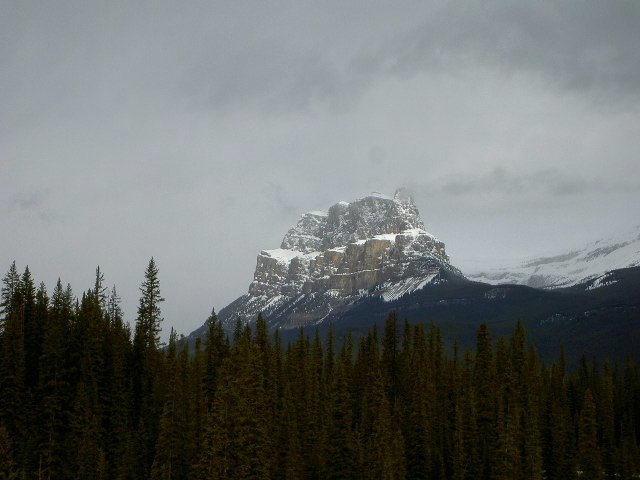 World Famous Castle Mountain by R. Sieben