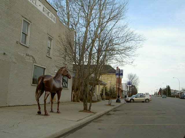 2nd Street, Irricana by R. Sieben