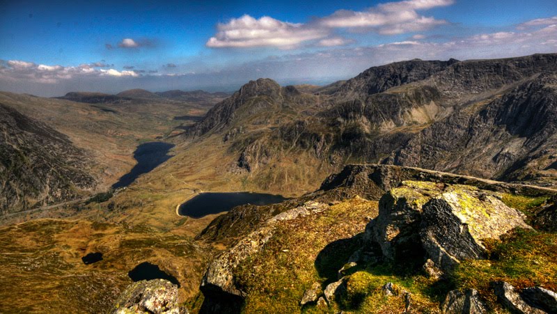 Tryfan & Glyders from Y Garn by johnroberts