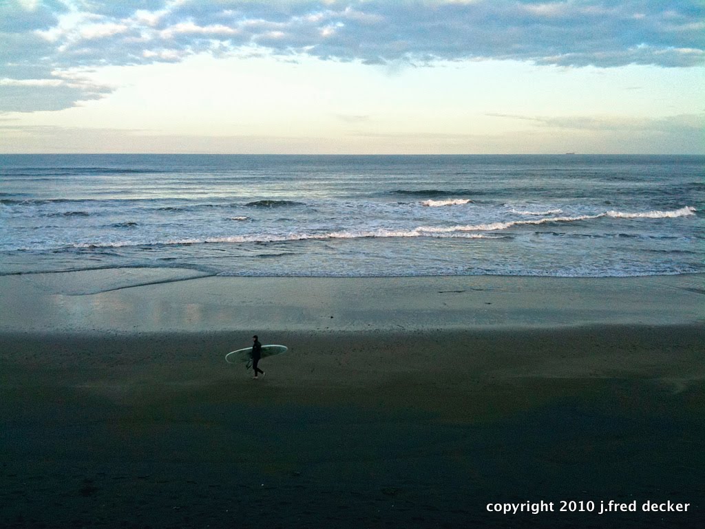 Ocean Beach, Surf, Pre-Dawn by jfreddd