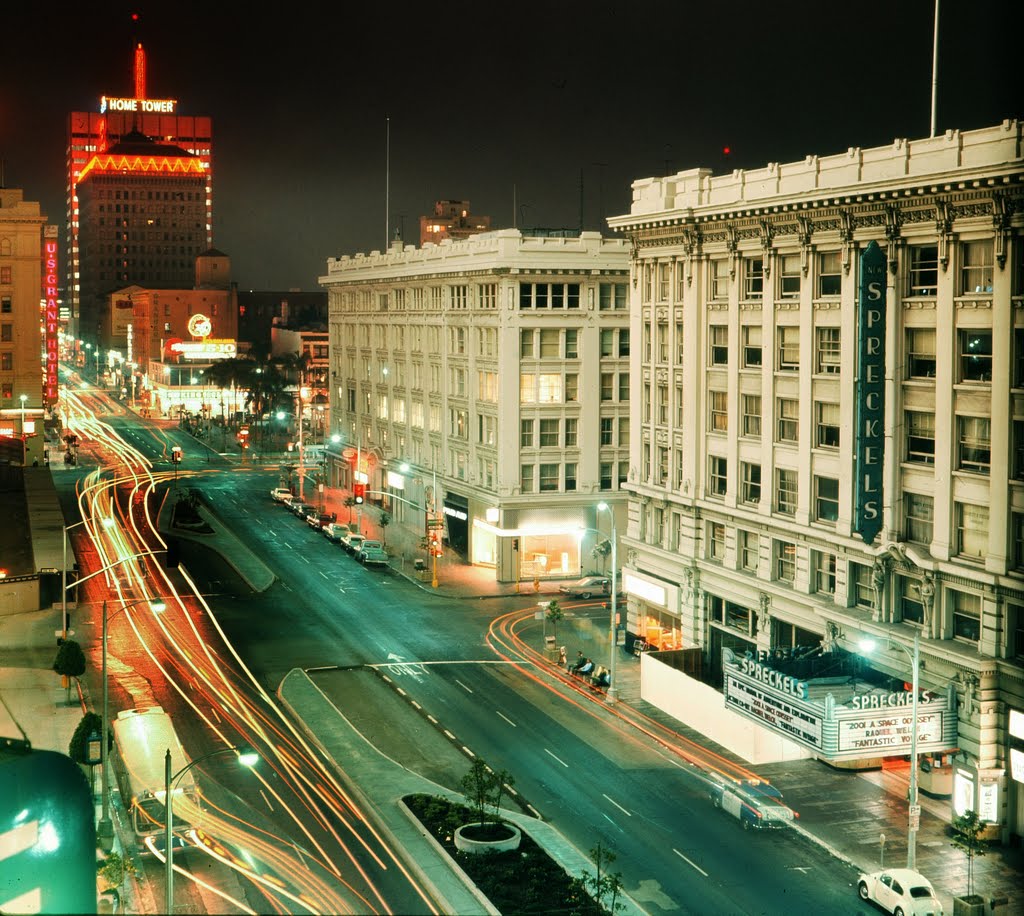 SPRECKELS THEATRE SAN DIEGO 1969 by Alan McFaden