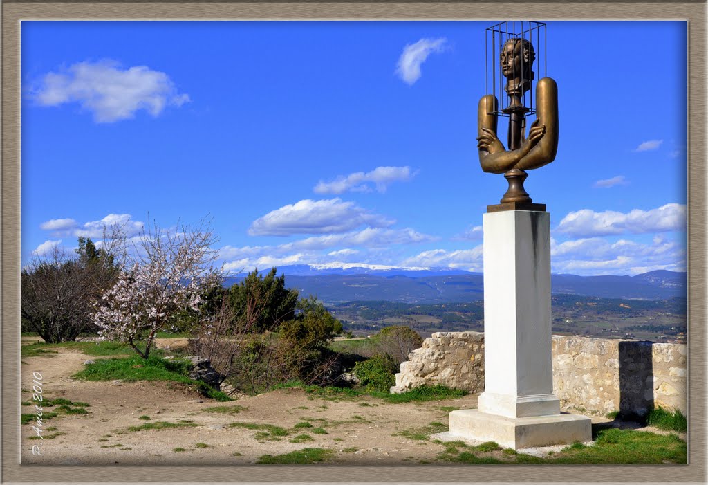 Lacoste, Provence, Luberon, Vaucluse, France. by © P. Amet