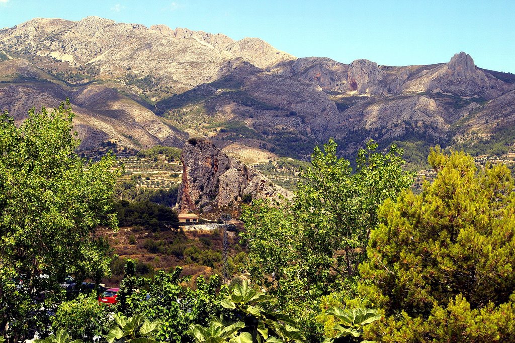 Castell de Guadalest, Alicante, Comunidad Valenciana, Spain by Antonio Alba