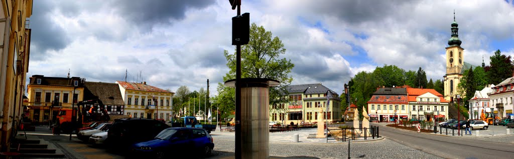 Panorama Křinického náměstí od Staré pošty by frantisek.smola