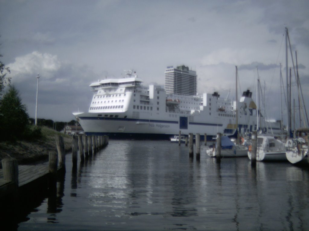 ferry at Travemuende, Germany by biggi45