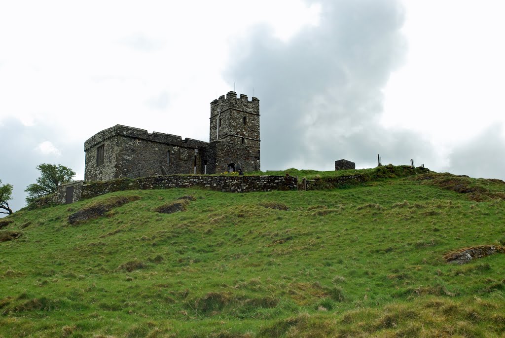 The Church of St Michael de Rupe, Brentor by Geoff Slack