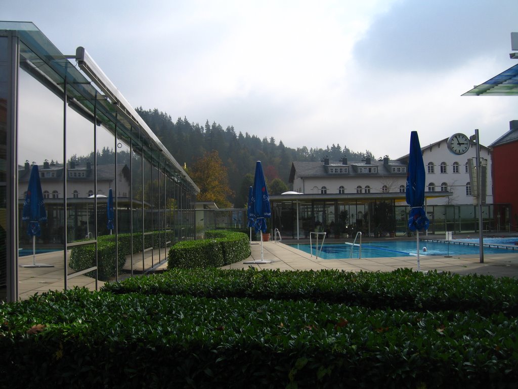 Therme Bad Elster, Elsterado Außenbecken by Gunar Wünsch