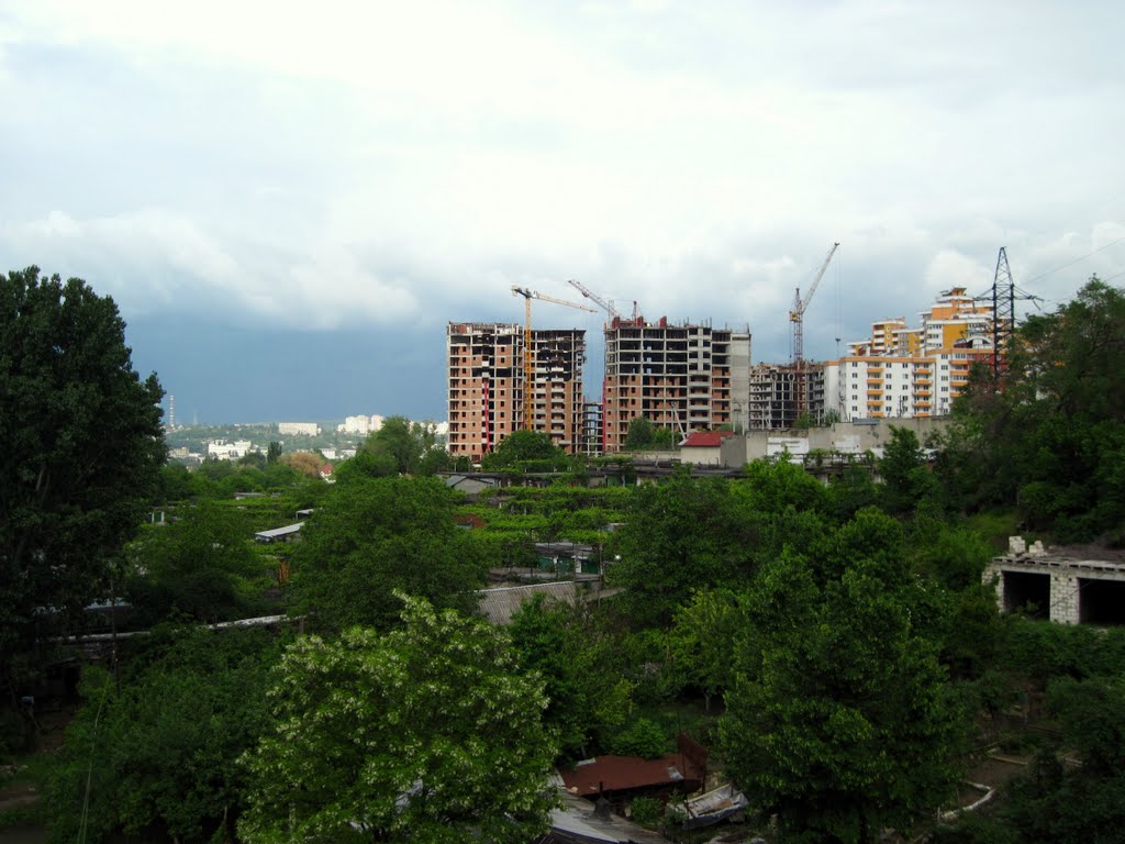 Construction sites in the Rose Valley by Alexander Murvanidze