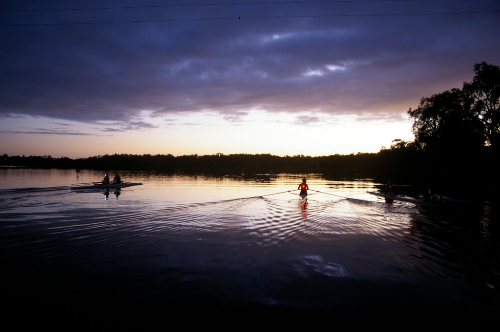 On the Swan River at dawn by StimpyMK2