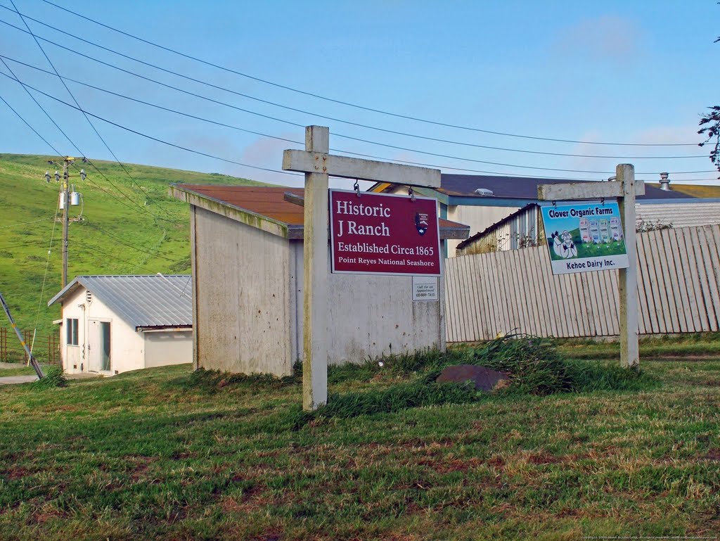 Historic J Ranch, Point Reyes National Seashore, CA by Steve Schmorleitz, NationalParkLover.com