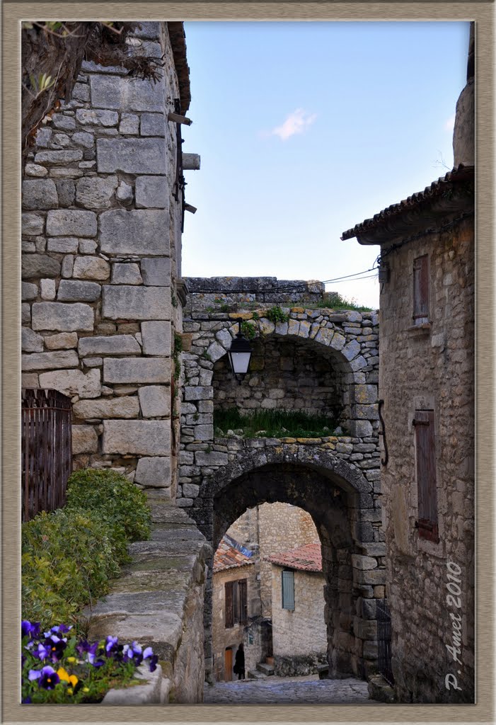 Lacoste, Provence, Luberon, Vaucluse, France by © P. Amet