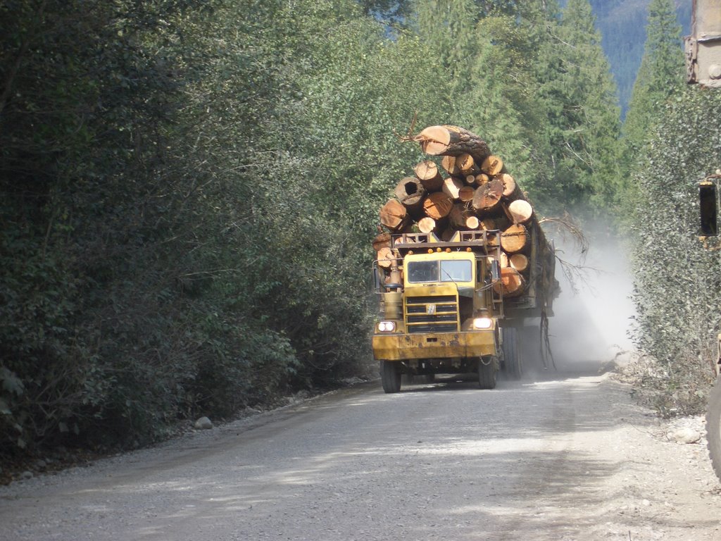 Tipella Creek Logging Truck by bc_outdrsman