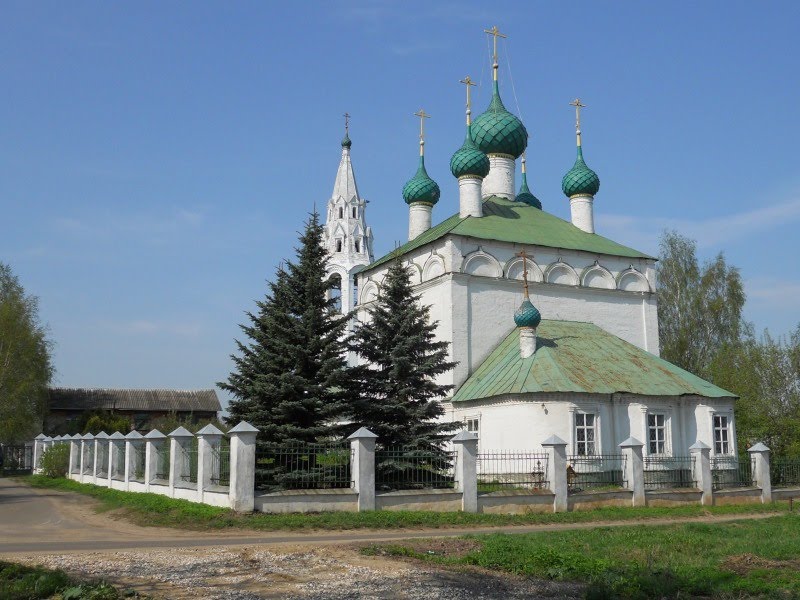 Церковь Чуда Михаила Архангела в Хонех в Норском в Ярославле by K.Kostyuchenko