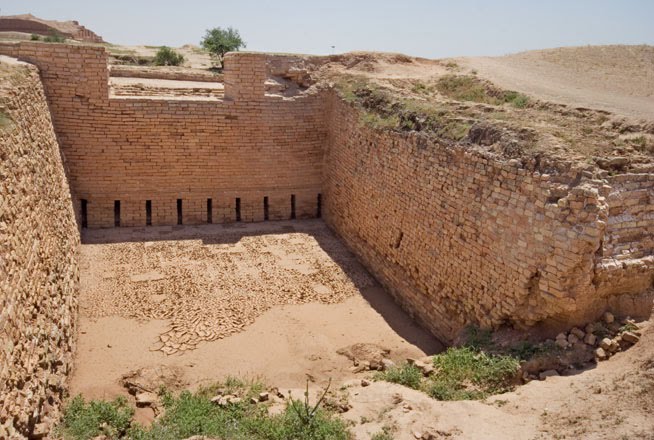 معبد چغازنبیل سیستم تصفیه آب Water Treatment Sys. in Choghazanbil by Ali Majdfar