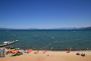 Lake Tahoe Public Beach by svperrico