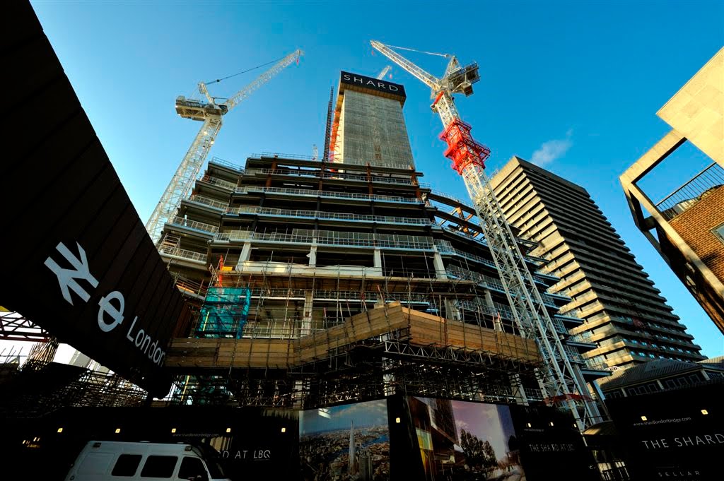 The Shard arises ~ this will be the tallest building in London by Nick Weall