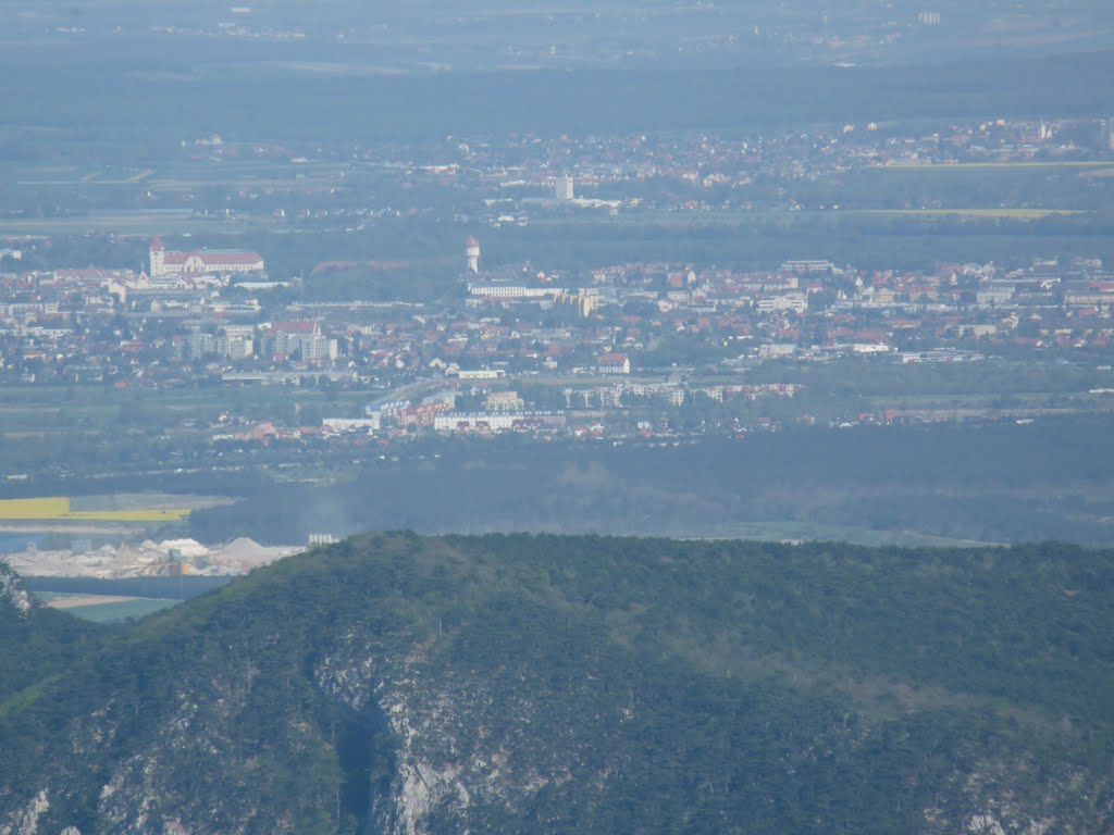 Wiener Neustadt Blick von Hoher Wand by hackltom