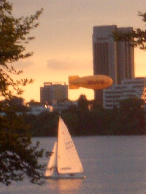 Sailing on the Alster - Schwanenwik 22 by justy2002