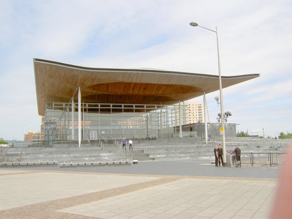 Welsh Assembly Building by Wally Haines