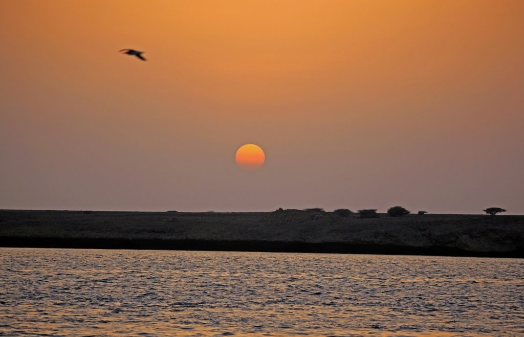 Coucher sur Dahlak El Kébir Mai 2010. by Christian VIGNA