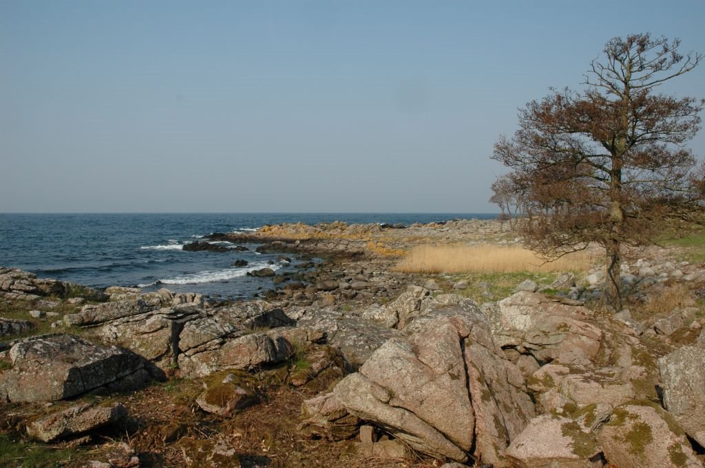 Coast view between Svaneke and Listed (Bornholm) by Preben Kristensen