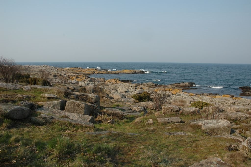 Coast view between Svaneke and Listed (Bornholm) by Preben Kristensen