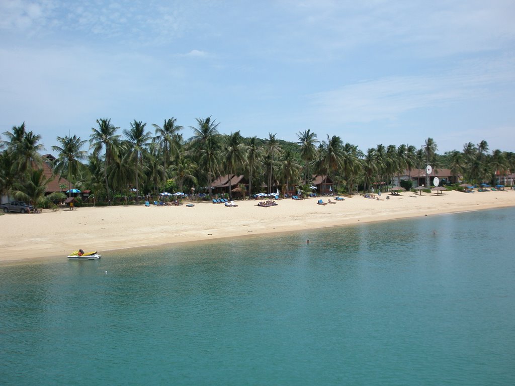 Coco Palm resort from the boat by z-upit.dk