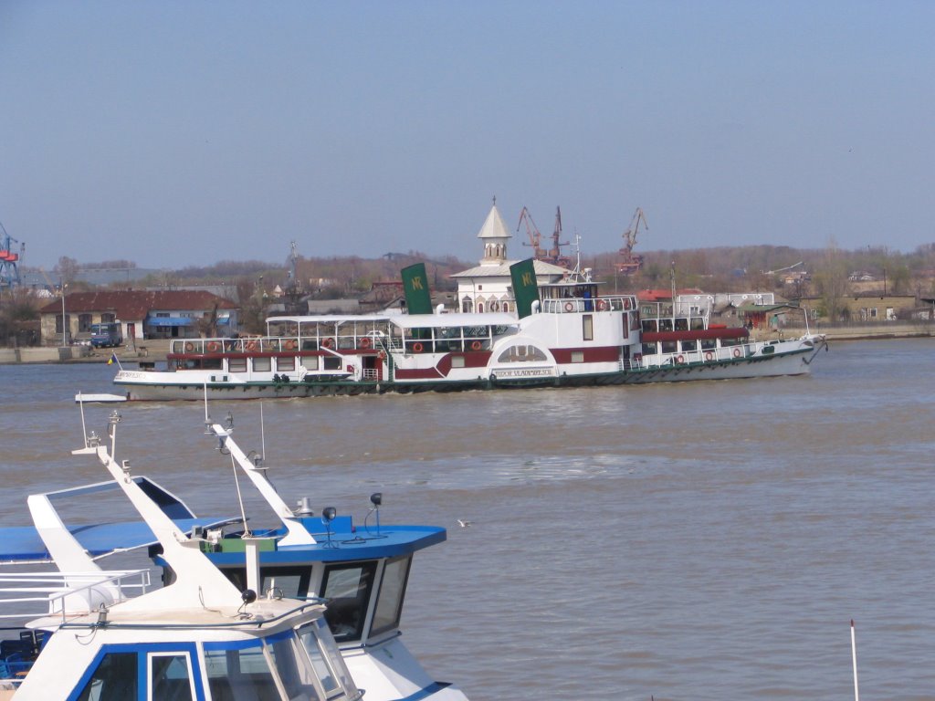 Old Boat on Danube, Tulcea by DanTonator