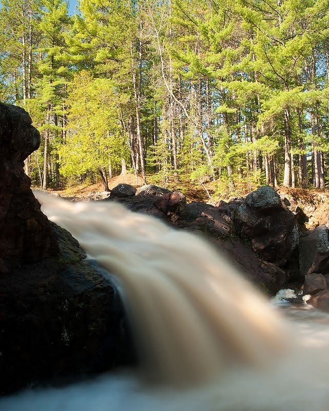 Upper Amnicon Falls by Aaron Nuffer