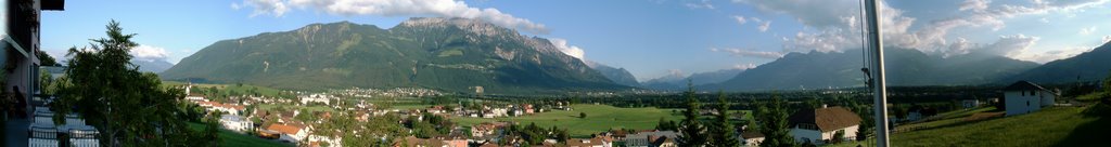 View from Hotel Fernsicht, Eschen LI, by nmarxer