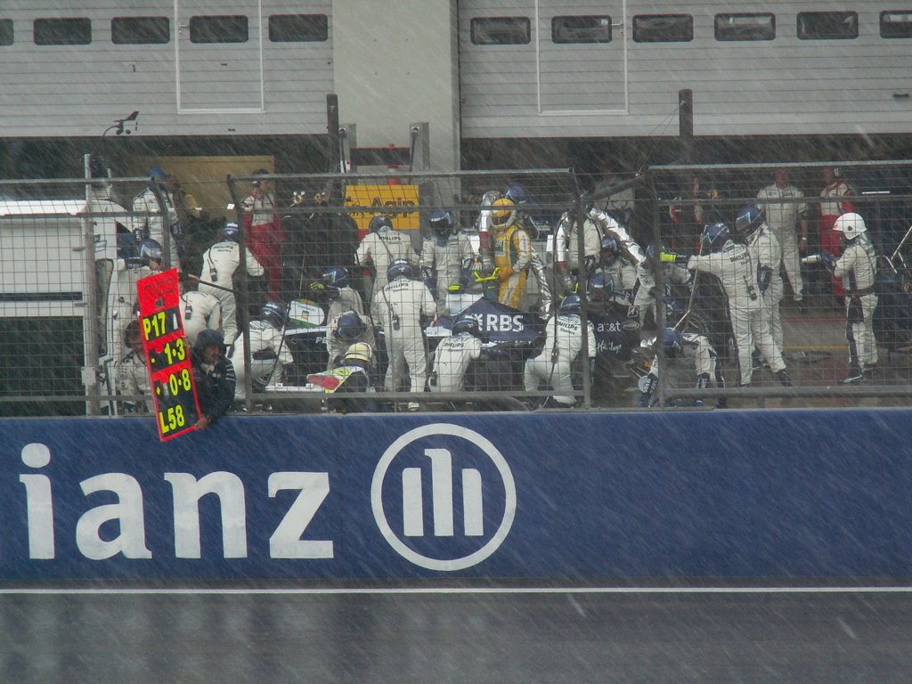 F1_Nürburgring_07_Boxenstop_Webber by steyerland