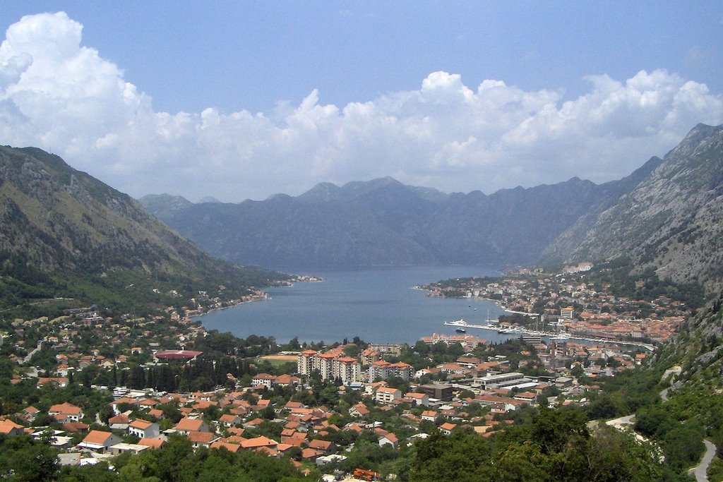 View over Kotor by Ingar Nergård