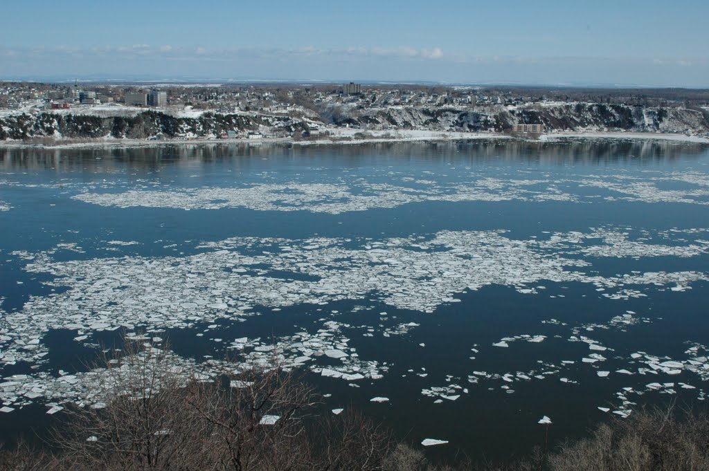 Saint Lawrence River in Quebec City by cristian andrei