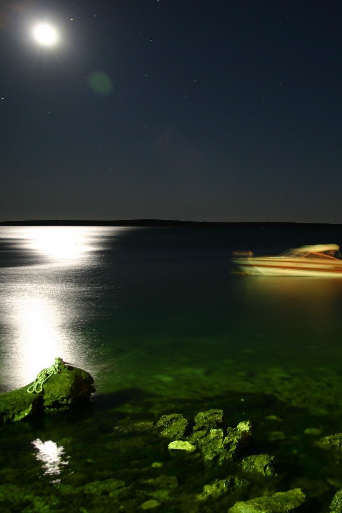 Mandre coast at night by Martin Dejmal